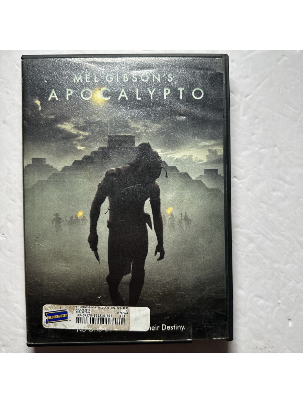 Mel Gibson's Apocalypto (DVD, 2007, Canadian)
